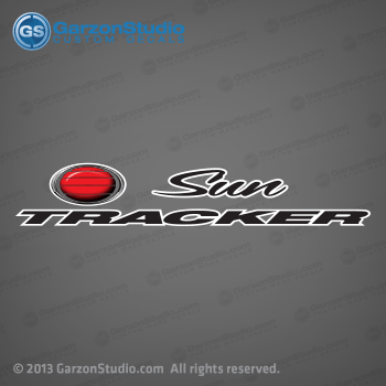 Sun Tracker BOAT DECAL set boats decals 103072 125678 1994 1995 1996 1997 1998 1999 2000 2001 2002 2003 2004 2005 2006 and 2007 pontoon boats