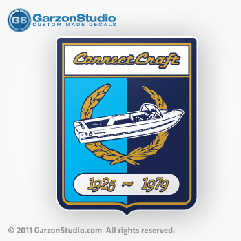 Correct Craft since 1925-1979 decal