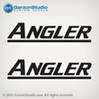 Angler boat decals