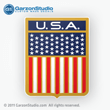 Correct Craft U.S.A.Flag decals
