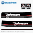 1989 1990 Johnson 120 hp decals vro v4 outboard decal set