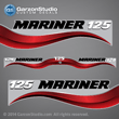 2003 2004 2005 2006 2007 2008 2009 2010 2011 2012 Mariner 125 hp 37-823413A03 823413A03 Decal set red decal set 125hp