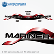 1997 Mariner 25hp  Red Decals red