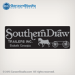 southern draw boat trailer decals