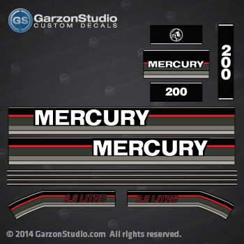 MERCURY 150 hp 1991 1992 1993 decal set  DECAL SET xri 2.5 litre

813220A89 DECAL SET (BLACK 135) DESIGN I

1992-1993 Mercury 135 hp L: 1135412MD, 1135412ND, 1135412PD, 1135412RD, 7135412AD, 7135412BD, 7135412CD, 11354120D, 1135412JD, 1135412LD, 7135412DD.
1992-1993 Mercury 135 hp XL: 7135422BD, 7135422CD, 7135422DD, 1135422MD, 1135422ND, 1135422PD, 1135422RD, 11354220D, 1135422JD, 1135422LD.
1992-1993 Mercury 135 hp CXL: 1135425MD, 1135425ND, 1135425PD, 1135425RD, 7135425BD, 7135425CD, 7135425DD, 11354250D CXL, 1135425JD CXL, 1135425LD CXL.

11354250D CXL, 1135425JD CXL, 1135425LD CXL.
1	9742A88 TOP COWL ASSEMBLY (BLACK) 135
23	18755A FRONT SHIELD ASSEMBLY (BLACK)

813220A89 DECAL SET (BLACK 150) DESIGN I 

1992-1993 Mercury 150 hp: 71504
1992-1993 Mercury 150 hp L: 1150412MD, 1150412ND, 1150412PD, 1150412RD, 7150412AD, 7150412BD, 7150412CD, 7150412DD. 
1992-1993 Mercury 150 hp XL: 1150422MD, 1150422ND, 1150422PD, 1150422RD,
1992-1993 Mercury 150 hp CXL:1150425MD, 1150425ND, 1150425PD, 1150425RD. 
1992-1993 Mercury 150 hp ELPTO:
1150453MD, 1150453ND, 1150453PD, 1150454ND, 1150454PD, 1150454PT.
1992-1993 Mercury 150 hp JET 105: 1150472PD, 1150472RD,

1	9742A88 TOP COWL ASSEMBLY (BLACK) 150
23	18755A FRONT SHIELD ASSEMBLY (BLACK)


813220A89 DECAL SET (BLACK 175) DESIGN I

1992-1993 Mercury 175 hp L: 1175412MD, 1175412ND, 1175412PD, 1175412PT, 1175412RD.  
1992-1993 Mercury 175 hp XL: 1175422MD, 1175422ND, 1175422PD, 1175422RD.Z  
1992-1993 Mercury 175 hp CXL: 1175425MD, 1175425ND, 1175425PD, 1175425RD.  

1	9742A88 TOP COWL ASSEMBLY (BLACK) 175
23	18755A FRONT SHIELD ASSEMBLY (BLACK)

812563A93 DECAL SET (BLACK 200) DESIGN I

1992-1993 Mercury 200 hp L: 1200412MD, 1200412ND, 1200412PD, 1200412PT, 1200412RD. 
1992-1993 Mercury 200 hp XL: 1200422MD, 1200422ND, 1200422PD, 1200422RD. 
1992-1993 Mercury 200 hp CXL: 1200425MD, 1200425ND, 1200425PD.
1992-1993 Mercury 200 hp JET 140: 1200472PD, 1200472RD.
1992-1993 Mercury 200 hp MH: 7002201DB, 7002201DK.

1	9742A88 TOP COWL ASSEMBLY (BLACK) 200
23	18755A FRONT SHIELD ASSEMBLY (BLACK)



