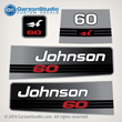 1992 1993 1994 1995 1996 johnson outboard 60 hp decal set decals 0437083 0435630