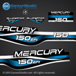 1999 2000 2001 Mercury 225 hp EFI Bluewater  decal set 809687A99 