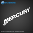 Mercury logo decal