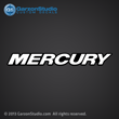 2005 2006 mercury rear decal black white