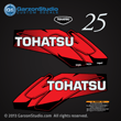 Tohatsu 25 hp 25HP decal set red 5hp decals 2002 2003 2004 2005 2006 2007 2008 2009 2010 2011 2012 2013 2014 logo sticker stickers
3MV-87801-0 m25h
Decal Set 3MV-87801-0