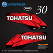 Tohatsu 30 hp 30HP decal set red 30hp decals 2002 2003 2004 2005 2006 2007 2008 2009 2010 2011 2012 2013 2014 logo sticker stickers
3MV-87801-0 m30h
Decal Set 3MV-87801-0