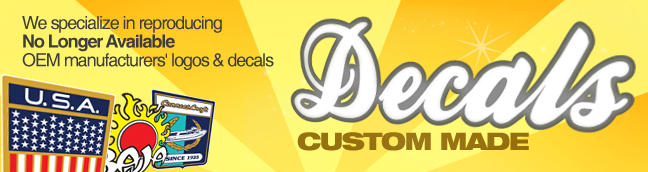 Custom Made Decals orders